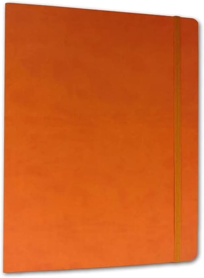 OPP PAPER CONCEPT A4 Executive Notebook Soft cover - Assorted Colors - Orange